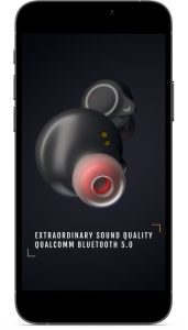 cgi earbodys on iphone mockup