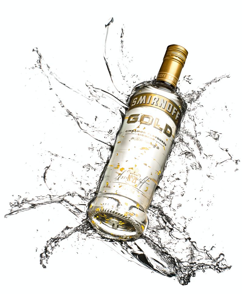 smirnoff gold product cgi photo