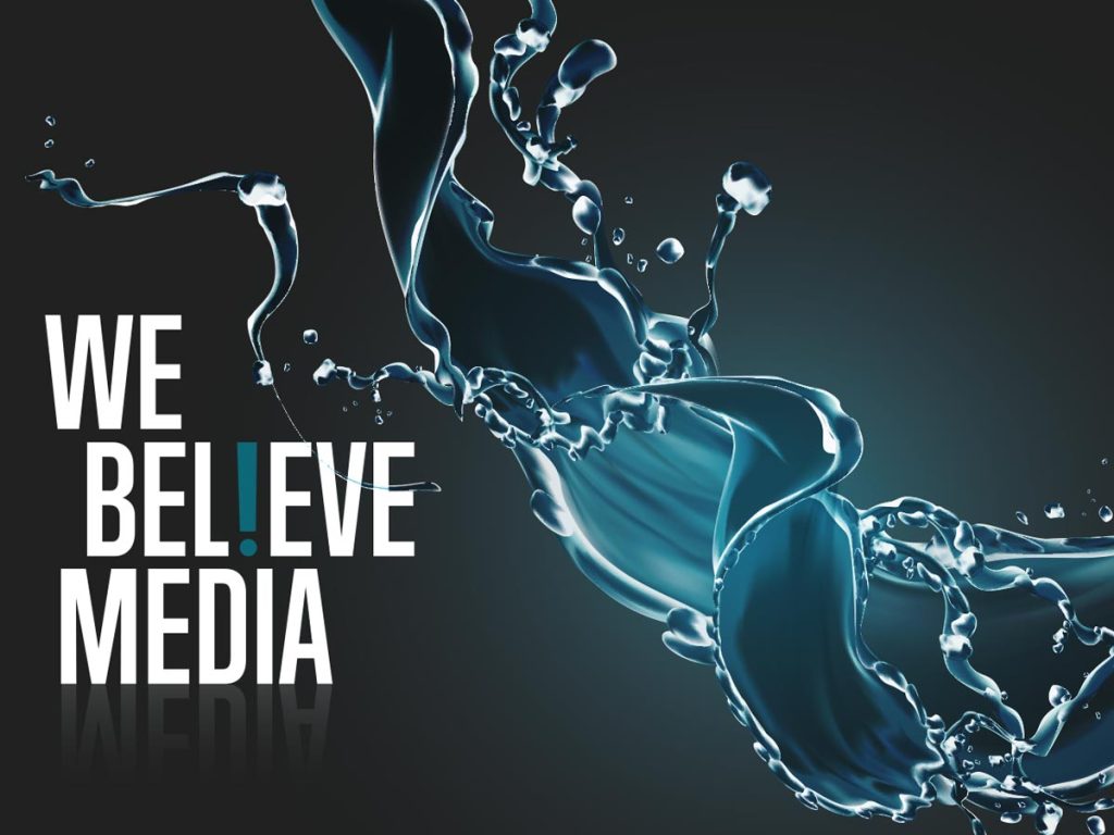 webelieve media water splash image