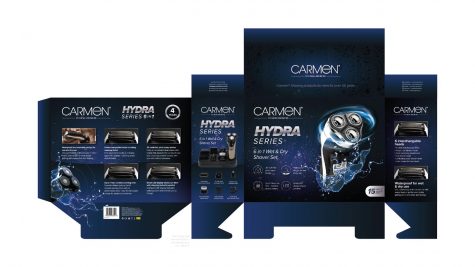 carmen hydra series product packaging design