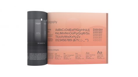 carmen product typography brochure